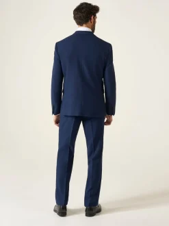 Skopes Navy Blue Double Breasted Harcourt Suit Jacket