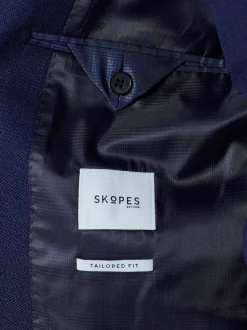 Skopes Navy Blue Tailored Harcourt Suit Jacket