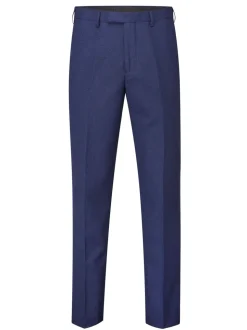 Skopes Navy Blue Tailored Fit Harcourt Suit Trousers