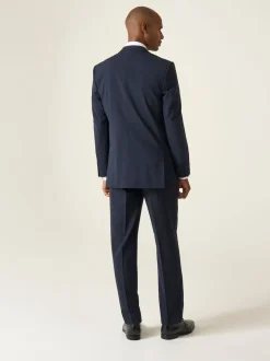 Skopes Navy Blue Wool Rich Darwin Suit Jacket