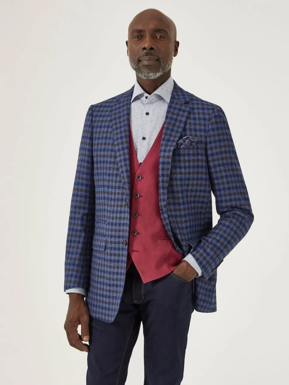 Skopes Pink Camplin Regular Fit Waistcoat