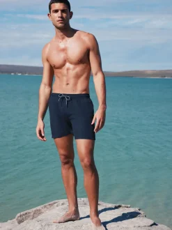 Slate Blue/Navy Blue Essential Swim Shorts 2 Pack