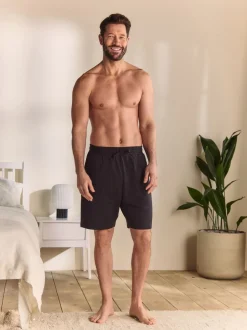 Slate Grey 100% Cotton Lightweight Shorts