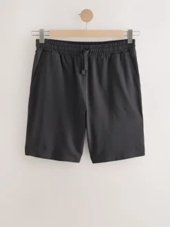 Slate Grey 100% Cotton Lightweight Shorts
