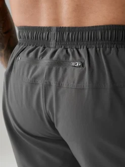 Slate Grey 7 Inch Active Gym Sports Shorts