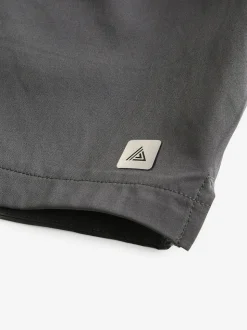 Slate Grey 5 Inch Active Gym Sports Shorts