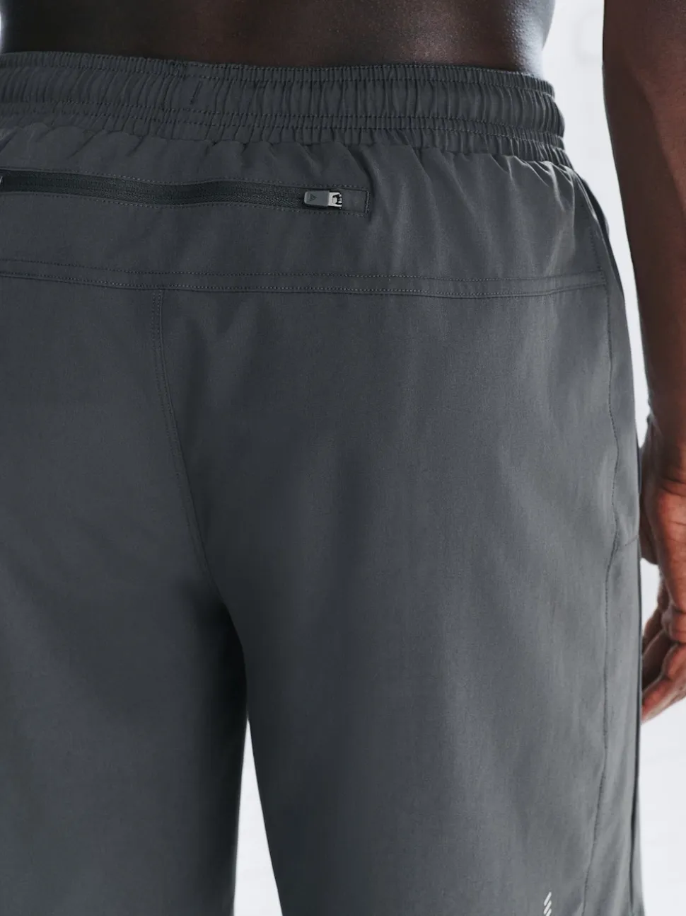 Slate Grey 9 Inch Active Gym Sports Shorts