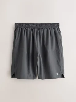 Slate Grey 9 Inch Active Gym Sports Shorts