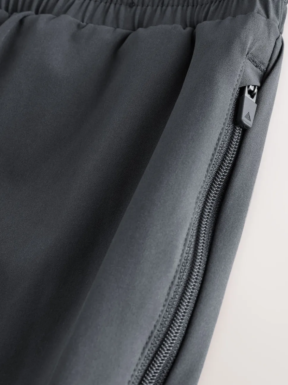 Slate Grey Active Cargo Gym Joggers