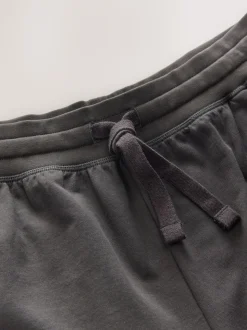 Slate Grey Cuffed Loopback Soft Touch Cuffed Joggers