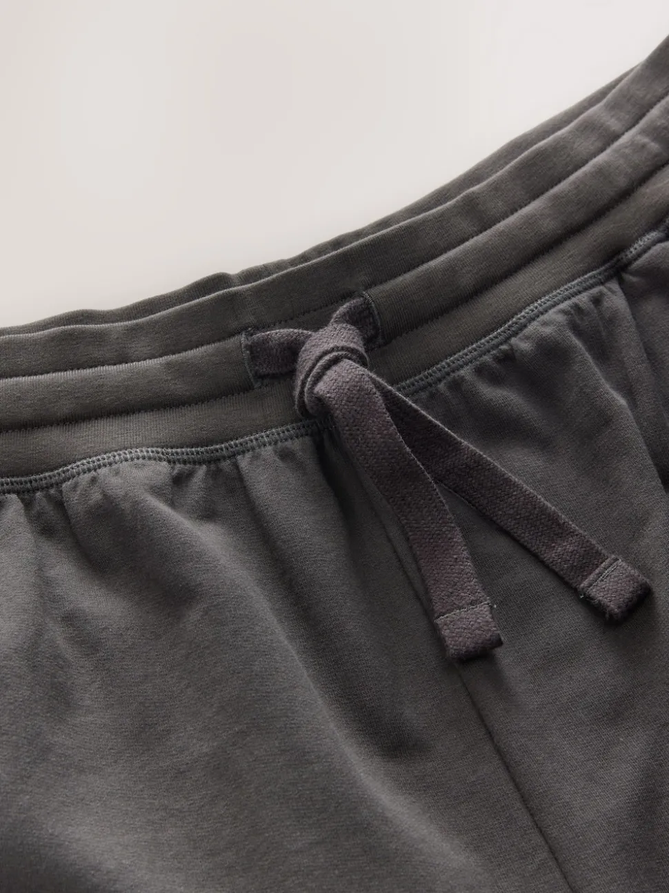 Slate Grey Cuffed Loopback Soft Touch Cuffed Joggers