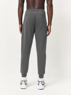 Slate Grey Interlock Soft Touch Cuffed Joggers