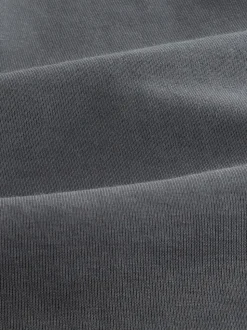 Slate Grey Interlock Soft Touch Cuffed Joggers