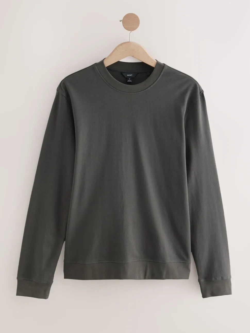 Slate Grey Lightweight Crew Neck Sweatshirt