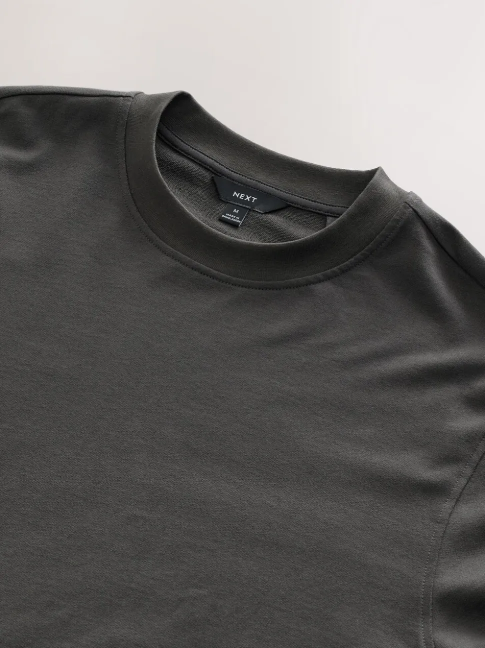 Slate Grey Lightweight Crew Neck Sweatshirt