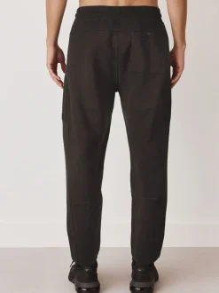 Slate Grey Relaxed Fit Garment Wash Utility Style Joggers