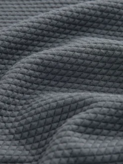 Slate Grey Textured Overhead Hoodie