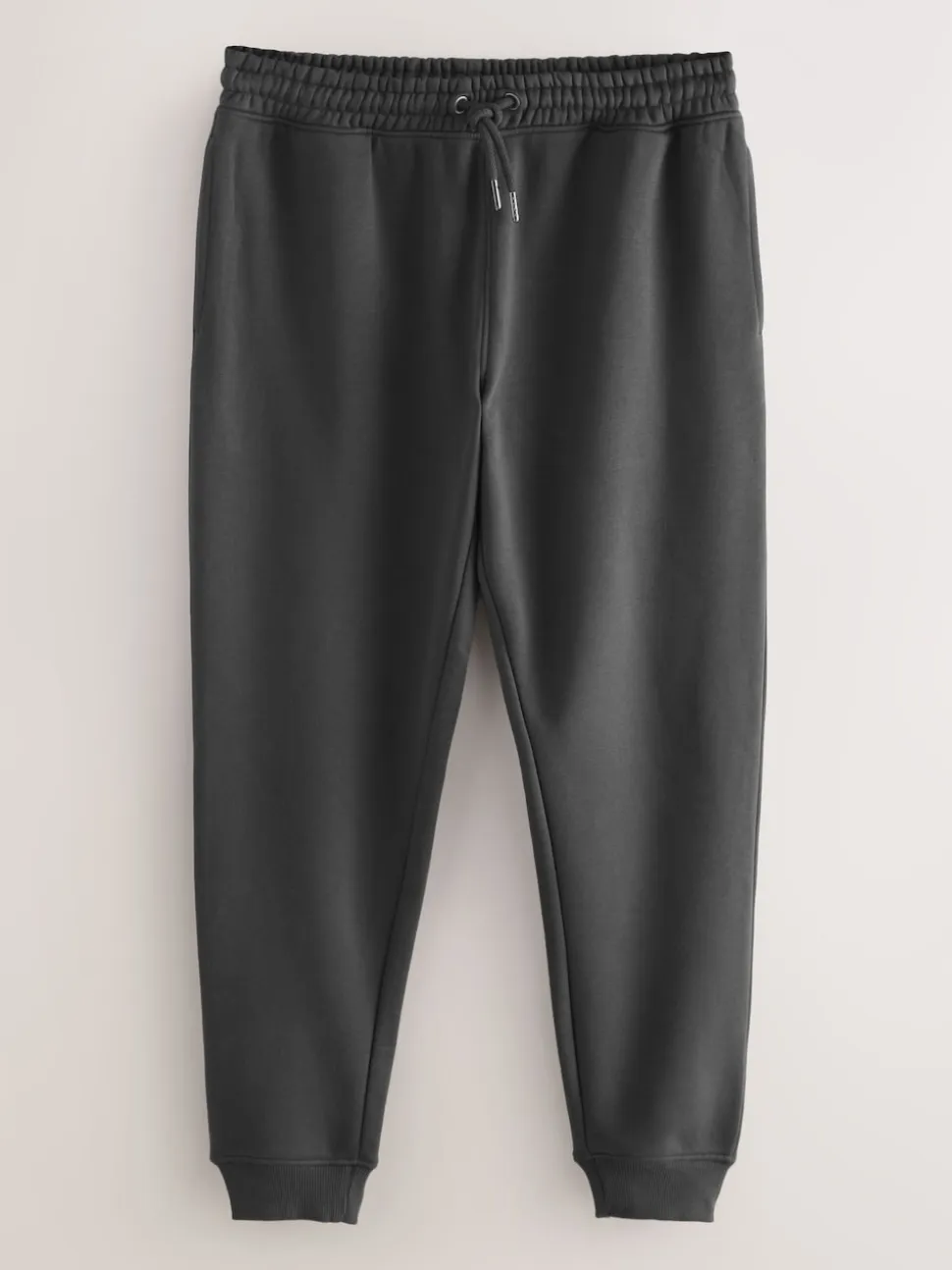 Slate Grey/Navy Blue Slim Fit Brushback Heavyweight 2 Pack Joggers