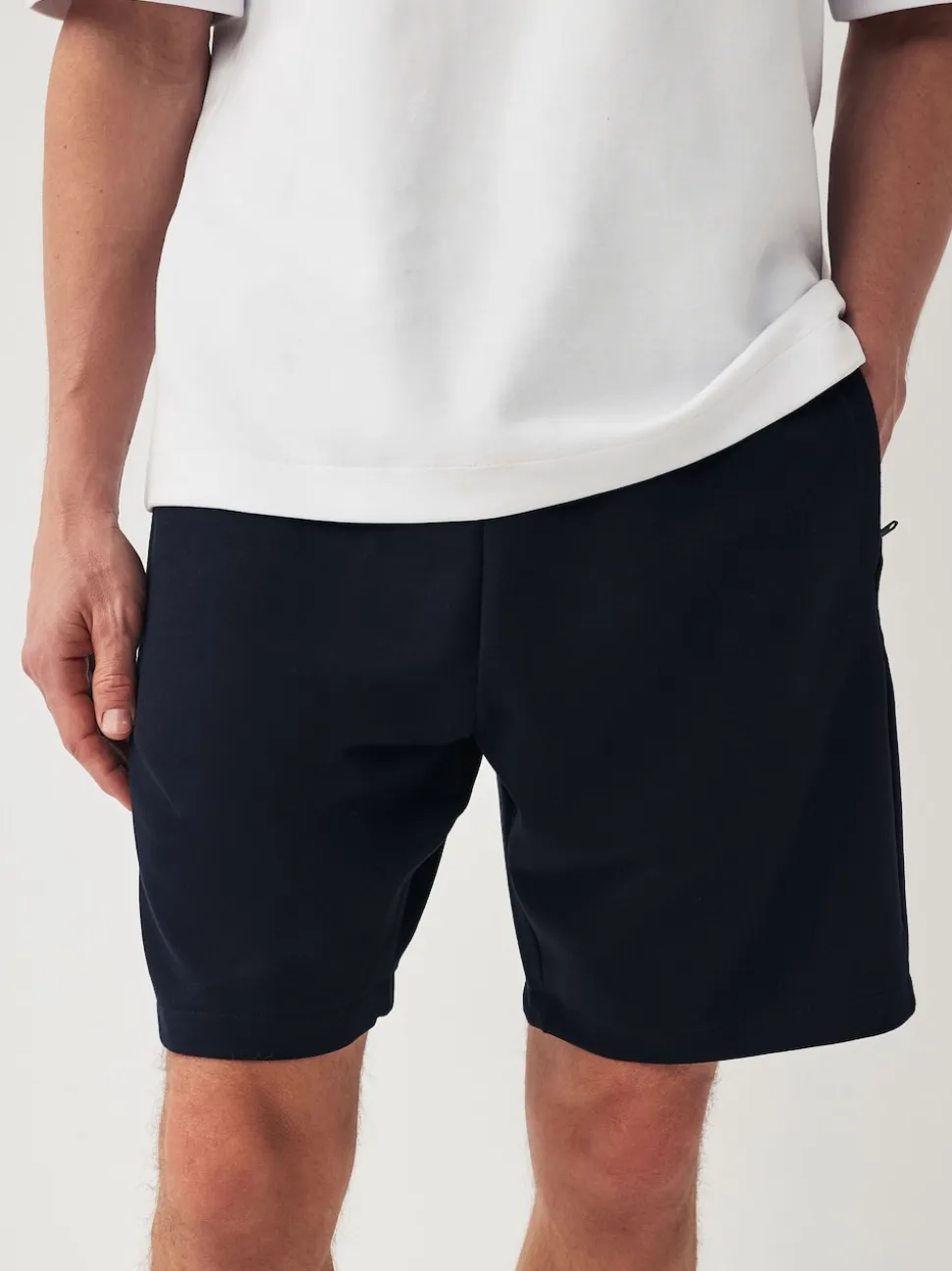 Slate/Navy Zip Pocket Jersey Shorts 2 Pack