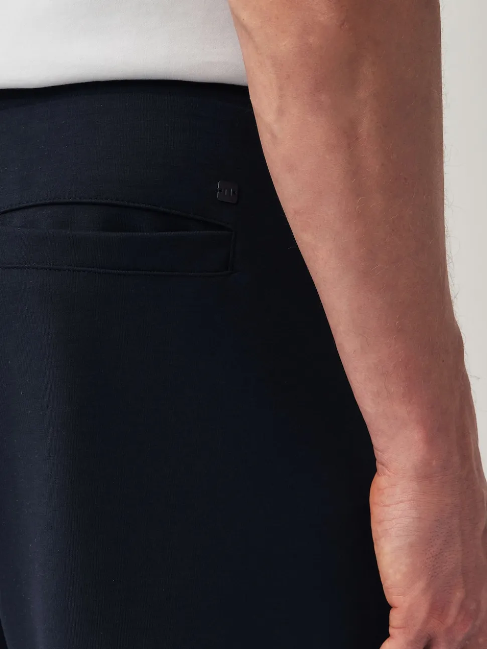 Slate/Navy Zip Pocket Jersey Shorts 2 Pack