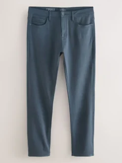 Smokey Blue Slim Fit Comfort Stretch Jeans