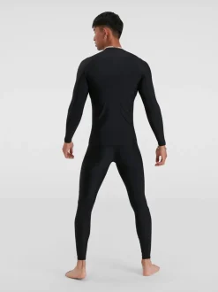 Speedo Black Long Sleeve Rash Top