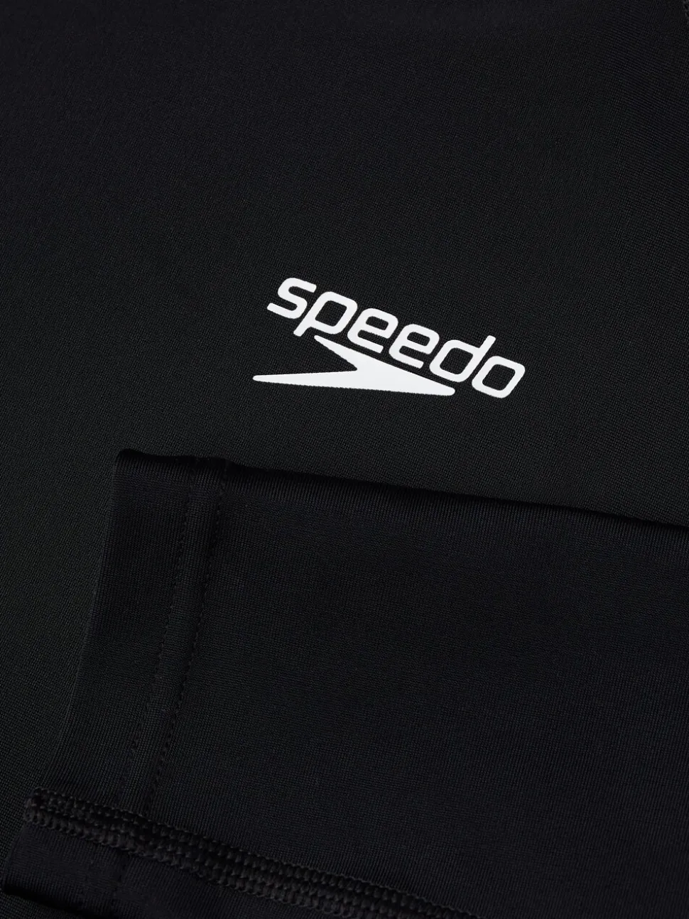 Speedo Black Long Sleeve Rash Top