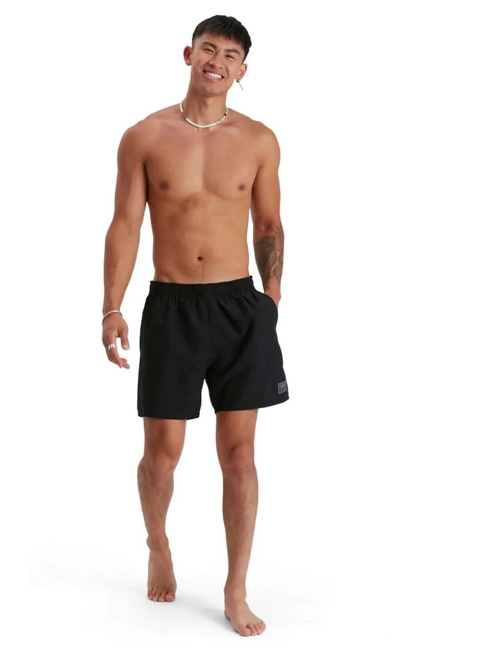 Speedo Black Mens Prime Leisure 16" Watershorts