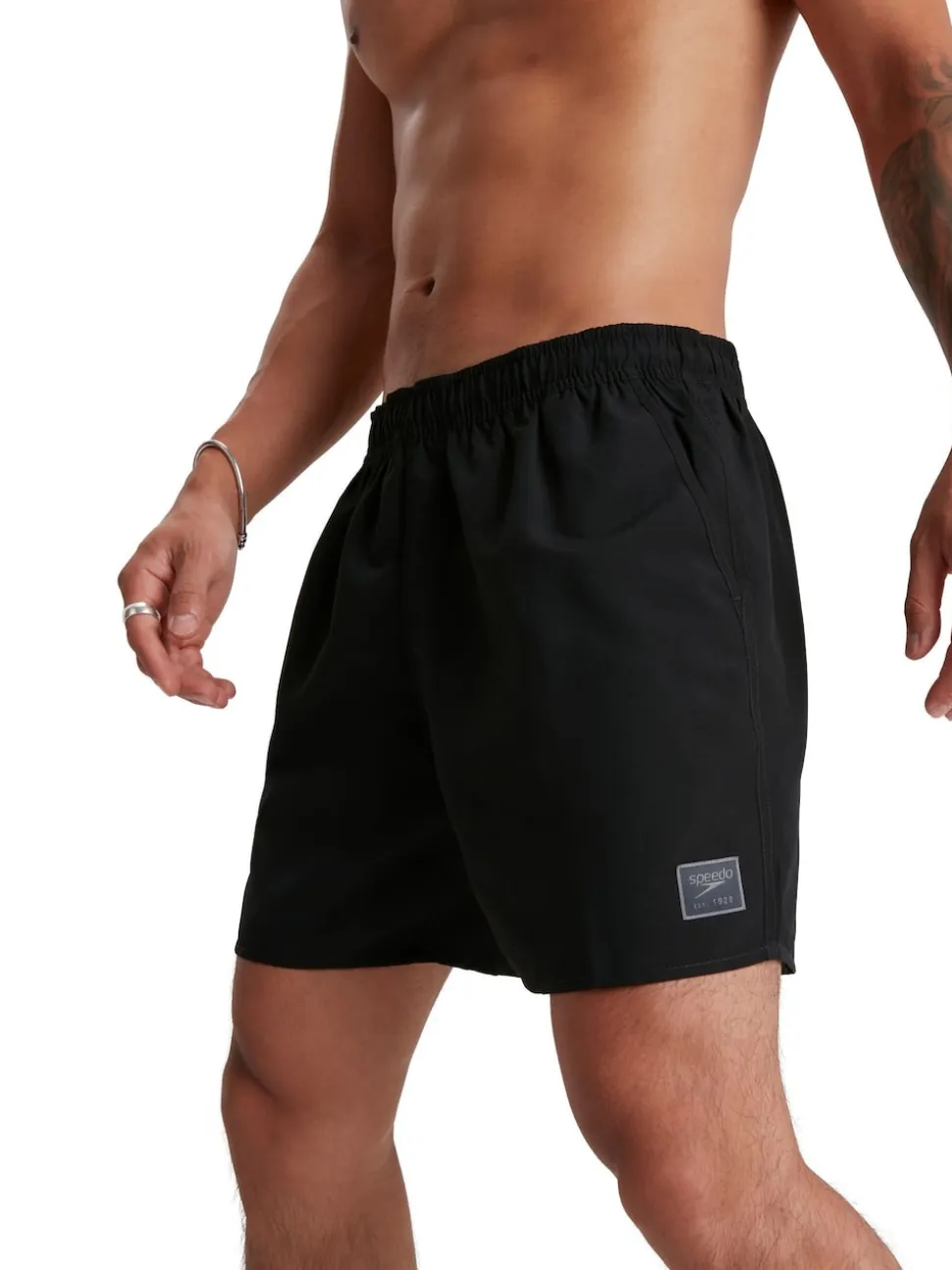 Speedo Black Mens Prime Leisure 16" Watershorts