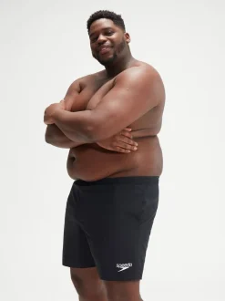Speedo Black Plus Size Essentials 16
