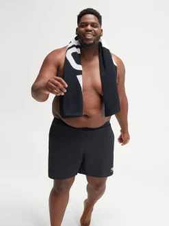 Speedo Black Plus Size Essentials 16