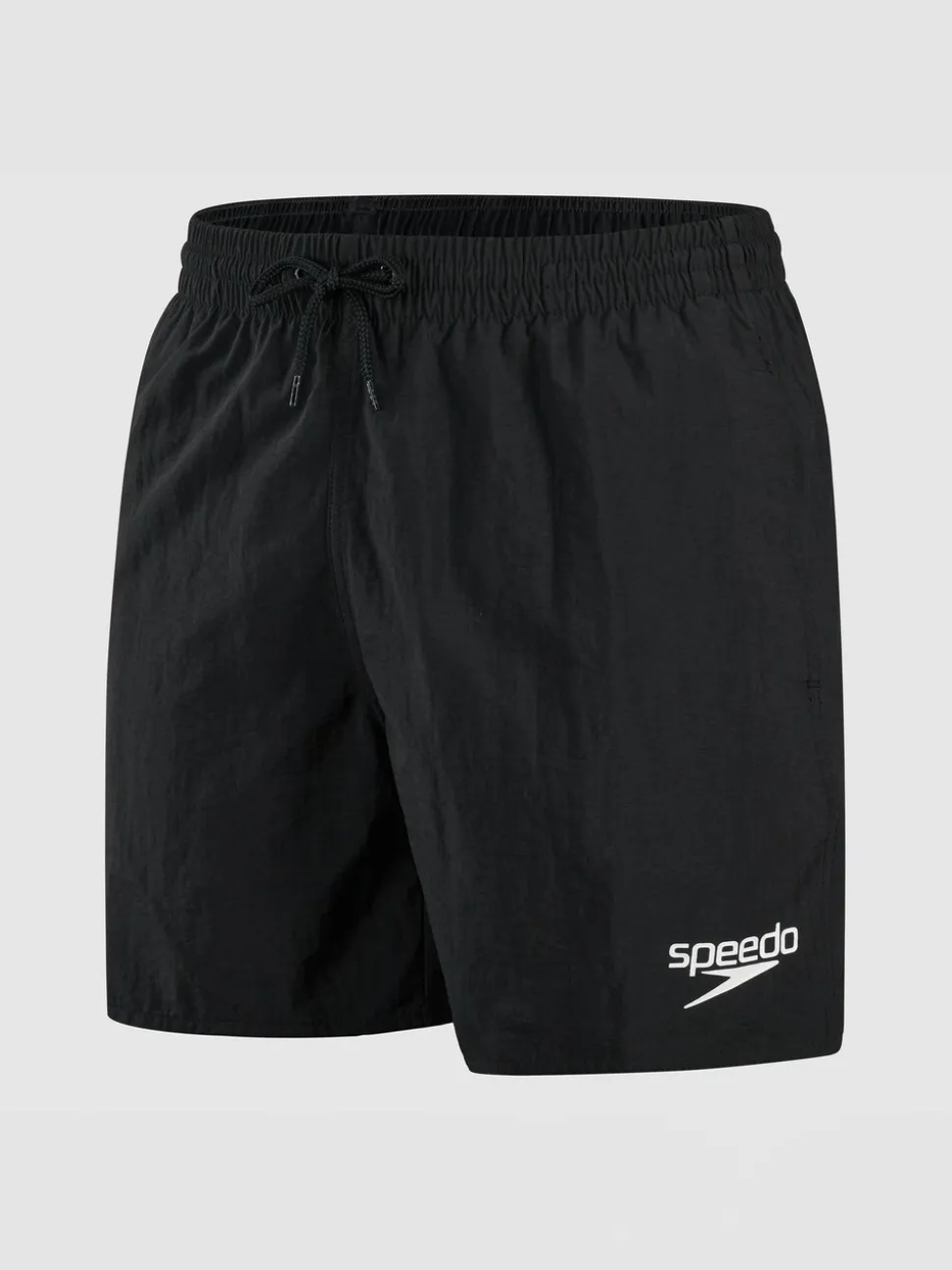 Speedo Black Plus Size Essentials 16" Shorts