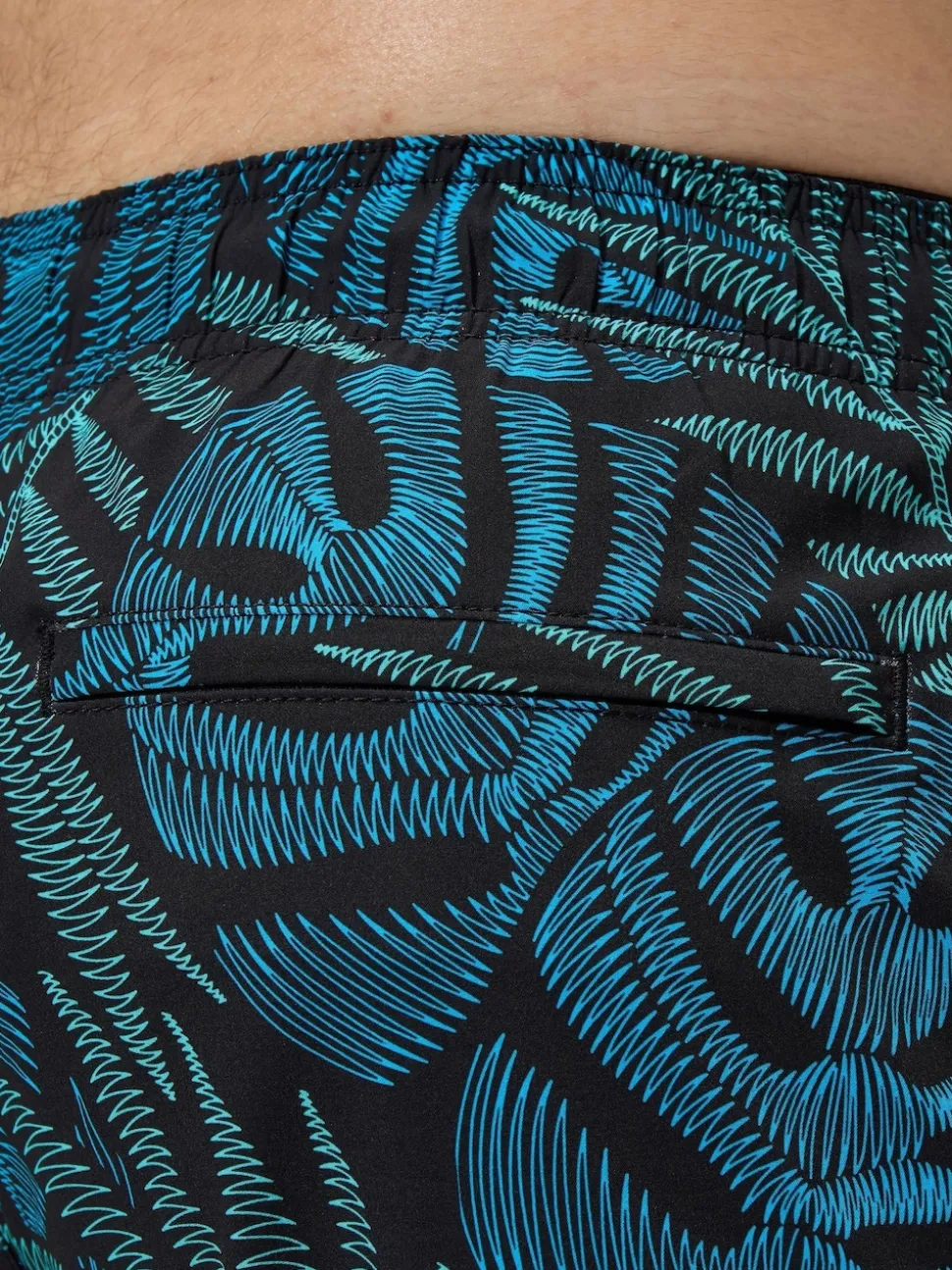 Speedo Black Print Redondo Edge Volley 16" Shorts
