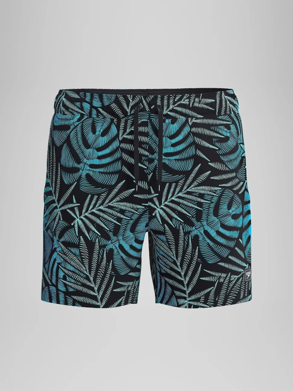 Speedo Black Print Redondo Edge Volley 16" Shorts