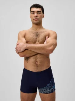 Speedo Blue Medley Logo Aqua Shorts