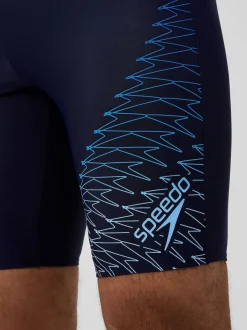 Speedo Blue Medley Logo Jammer Swim Shorts