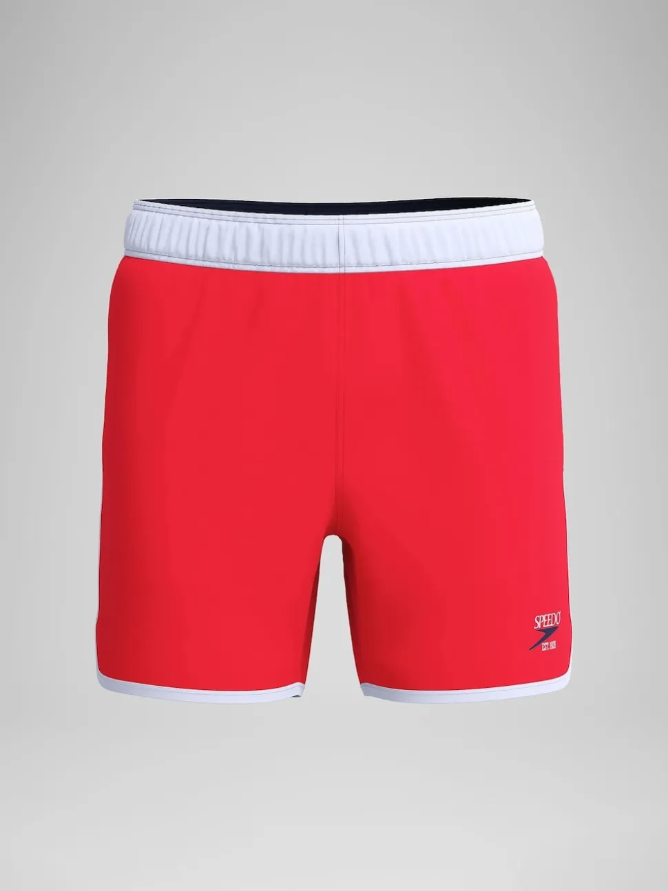 Speedo Red Logo Volley 16" Swim Shorts