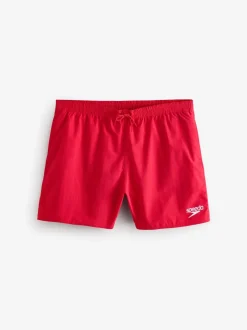 Speedo Red Plus Size Essentials 16