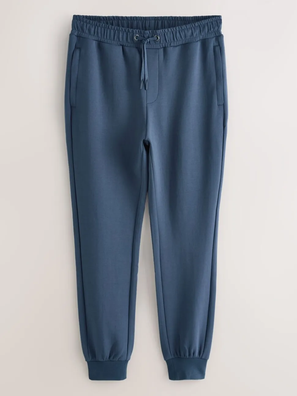 Steel Blue Signature Soft Touch Modal Slim Fit Cuffed Joggers