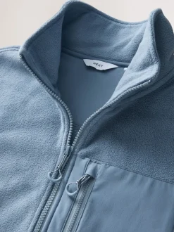 Steel Blue Utility Style Polar Fleece