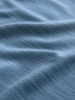 Steel Blue Vest Active Gym Training Top