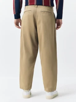Stone Barrel Fit Authentic Cotton Rich Stretch Trousers