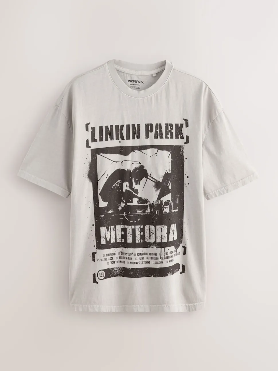 Stone Linkin Park Regular Fit Band Graphic Print T-Shirt