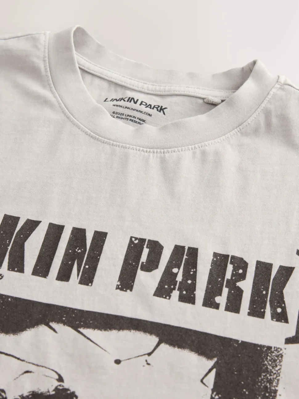 Stone Linkin Park Regular Fit Band Graphic Print T-Shirt