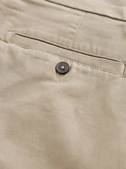 Stone Relaxed Fit Stretch Chinos Shorts