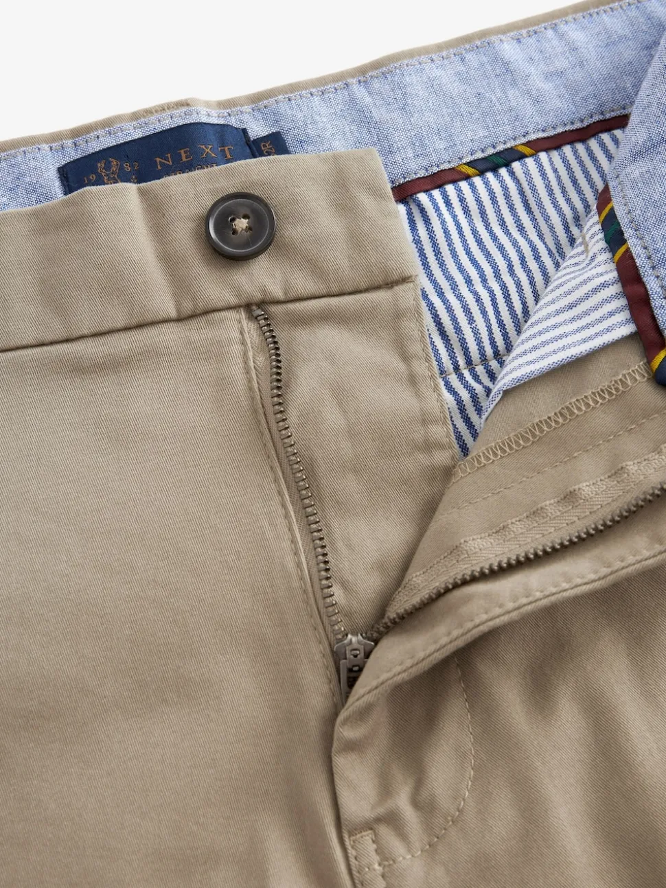 Stone Skinny Fit Stretch Chinos Shorts