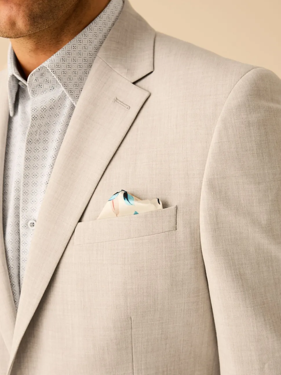 Stone Slim Fit Motionflex Stretch Suit Jacket