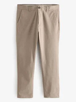 Stone Slim Fit Stretch Chinos Trousers