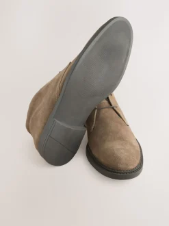 Stone Smart Suede Chukka Boots