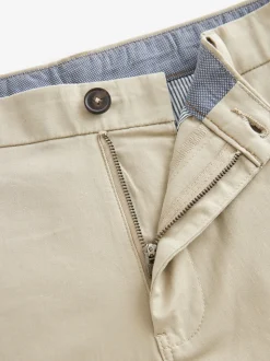 Stone Straight Fit Stretch Chinos Shorts